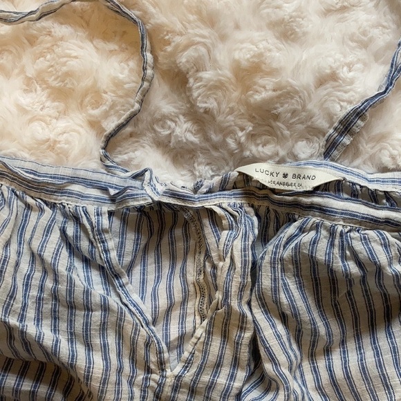 Lucky brand striped strappy top - Picture 2 of 3